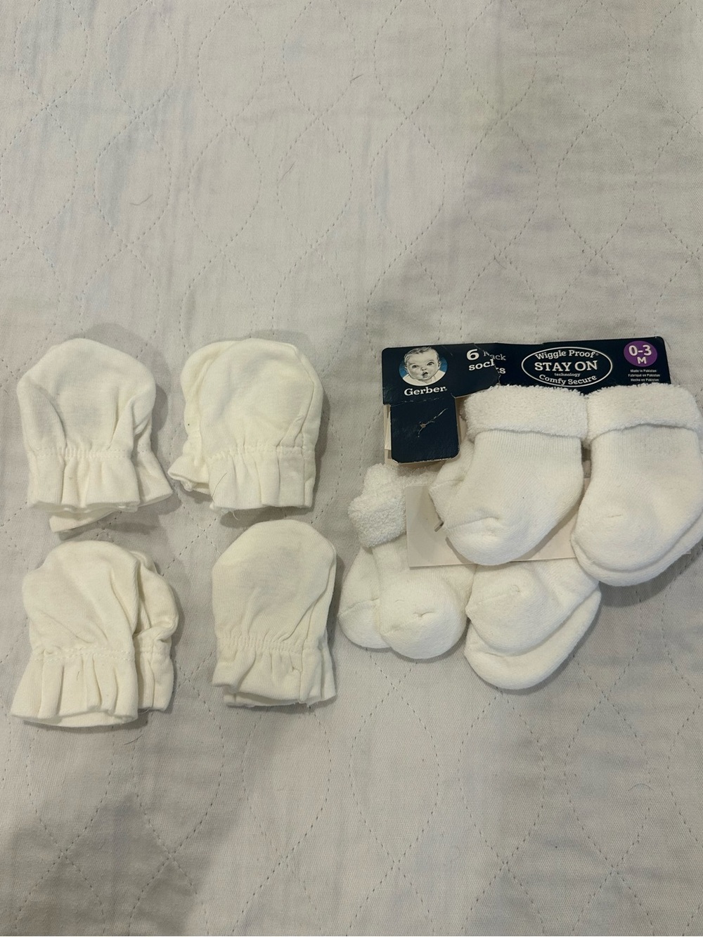 Baby Socks and Mittens